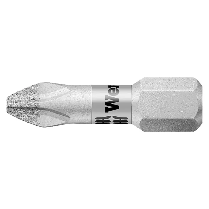 Wera Premium Plus Gyémánt fúrószár 851/1 BDC - PH2, 25 mm - Elülső nézet