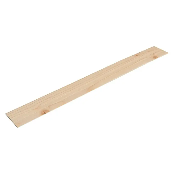 Grosfillex Perfil de acabado adhesivo Fineasy - Roble natural, 2,6 m x 44 mm x 2 mm