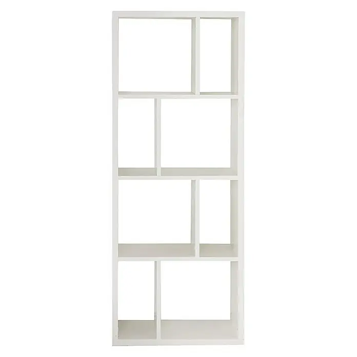 Phönix Toronto Regal - L x B x H: 32,5 x 55 x 139 cm, Weiß - Vorderansicht