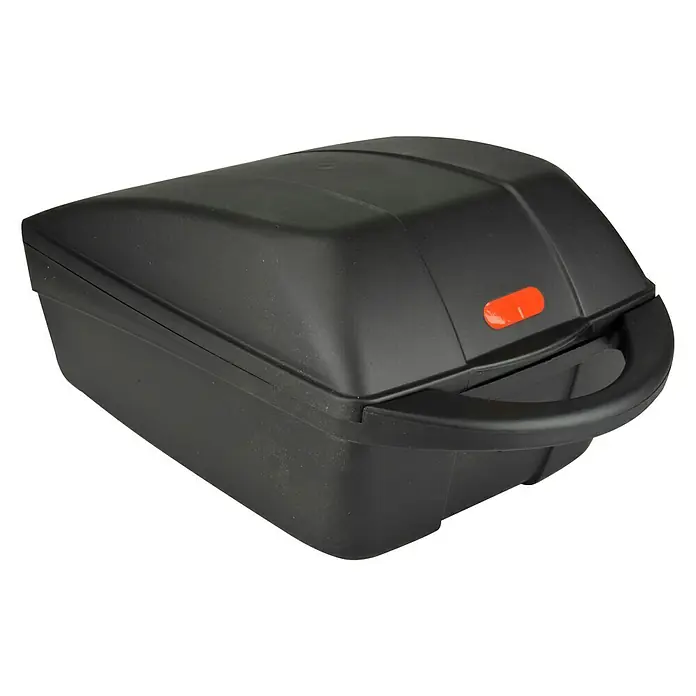 Fischer Bagagedragerbox - 19 x 42 x 26 cm, Weerbestendig - Vooraanzicht