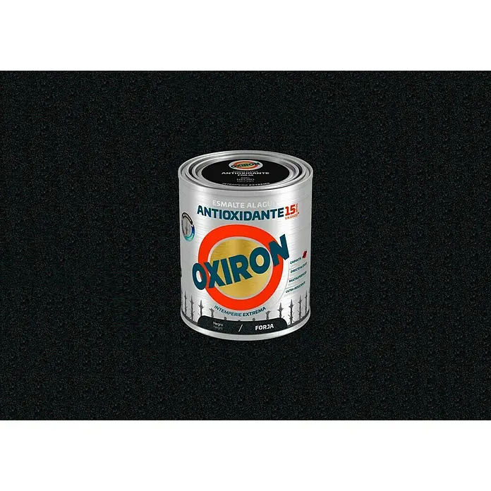 Oxiron Esmalte para metal Antioxidante Eco - Forja Negro, 750 ml