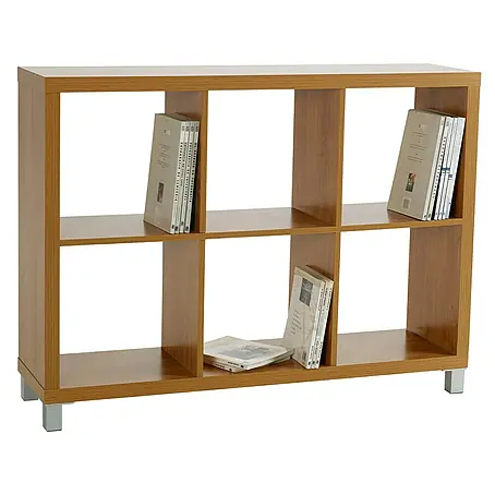 Estantería de madera Kubox 6 huecos