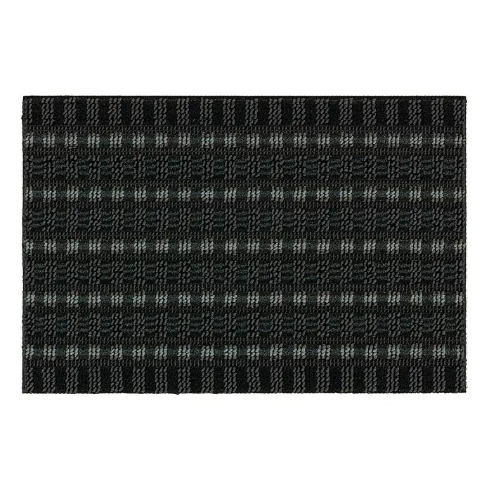 Astra Fußmatte Poly Brush - Anthrazit, 50 x 80 cm, 100 % Polypropylen - Ansicht von oben