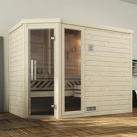 Weka  Massivholzsauna 536 GTF Gr.2
