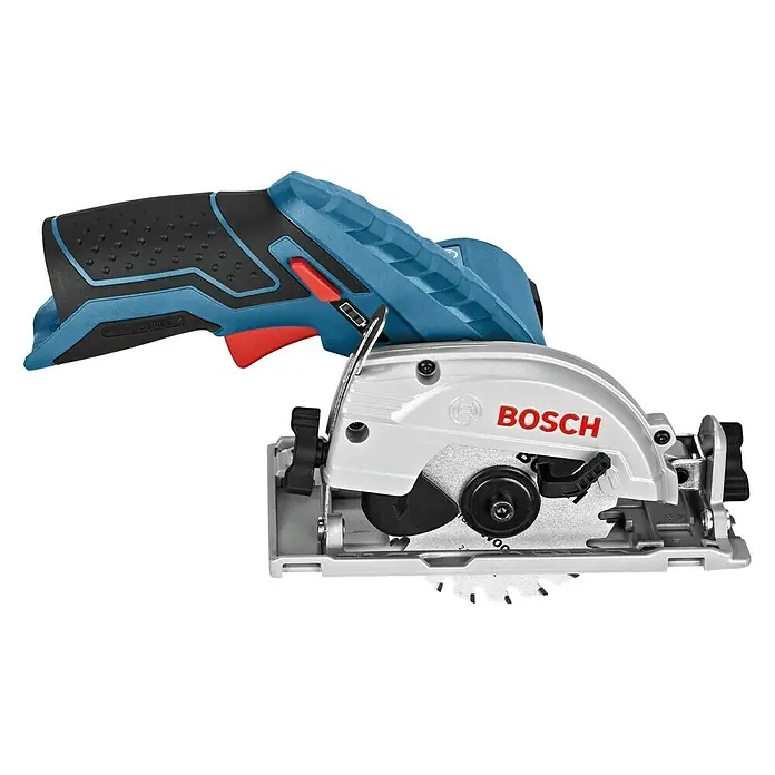 Bosch Professional Akku-Handkreissäge GKS 12V-26 - 12 V, Li-Ionen, Ohne Akku, Sägeblatt: Ø 85 mm, 1.400 U/min - Rechte Seitenansicht