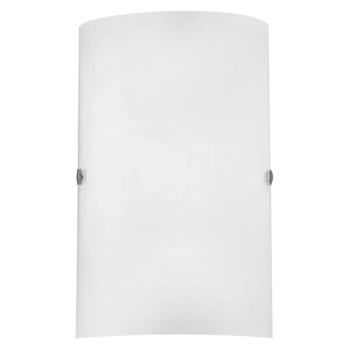 Eglo Troy 3 Wandleuchte - 60 W, Nickel matt, Weiß, E14 - Vorderansicht