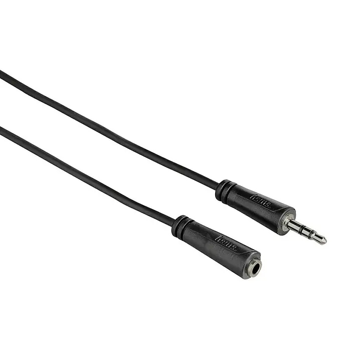 Hama Audio-Kabel - Klinkenkupplung 3,5 mm, Klinkenstecker 3,5 mm, 3 m - Vorderansicht