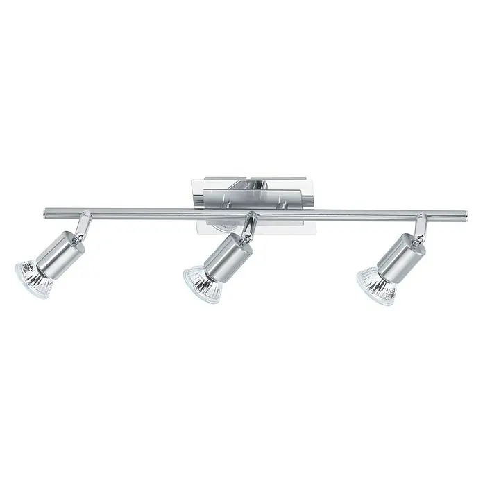 Tween Light Estima LED-Deckenstrahler - 9 W, L x B x H: 45 x 7 x 16 cm, Stahl, Warmweiß, 3 Stk. - Diagonale Ansicht