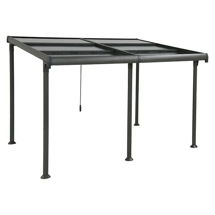 Sunfun Paviljon od aluminija Sera - 400 x 300 cm - Dijagonalni pogled