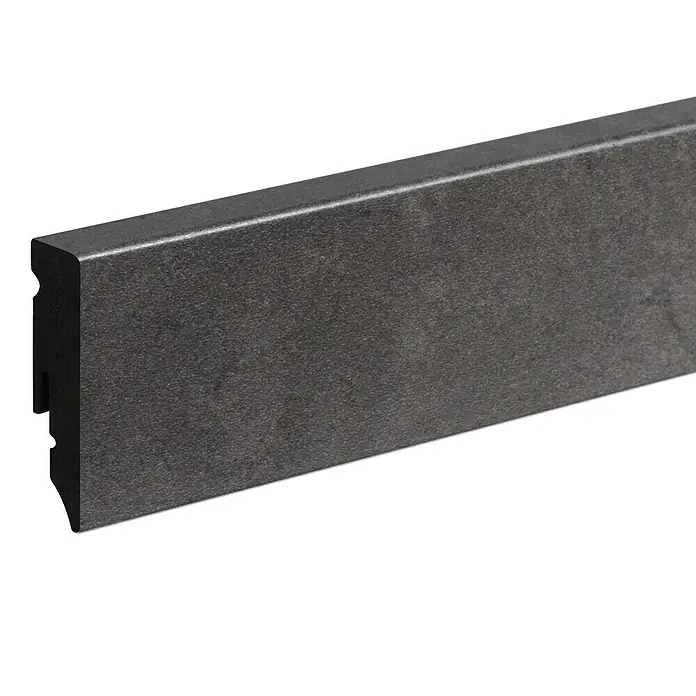 Profiles and more Podna kutna lajsna KU51L Como - 2,4 m x 15 mm x 50 mm, Ravni oblik - Pogled s lijeve strane