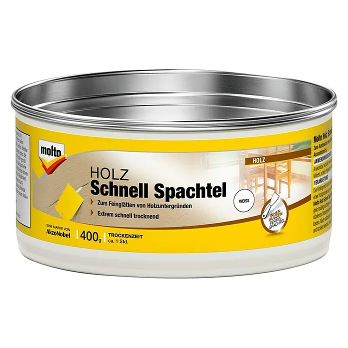Molto Holzspachtel - 400 g - Vorderansicht