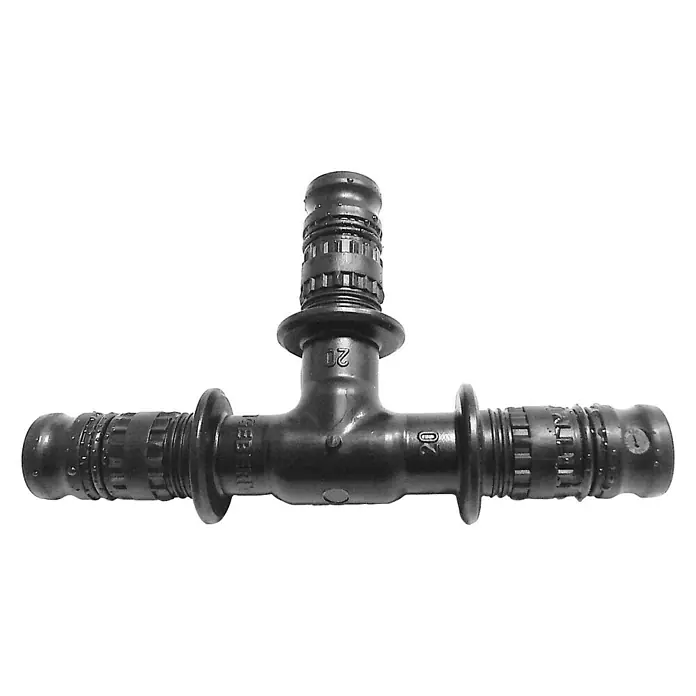 Geberit Mepla Press-T-Stück - Durchmesser: 20 mm - Vorderansicht