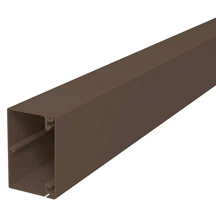 Kabelski kanal - 2 m x 30 mm x 15 mm, Smeđe boje
