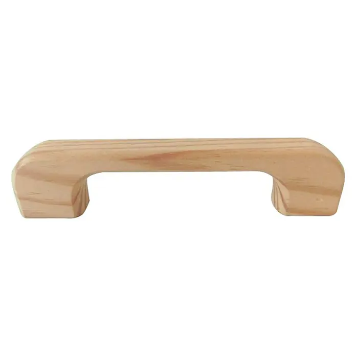 Möbelgriff - Holz, Lackiert, B x L: 29 x 115 mm - Vorderansicht
