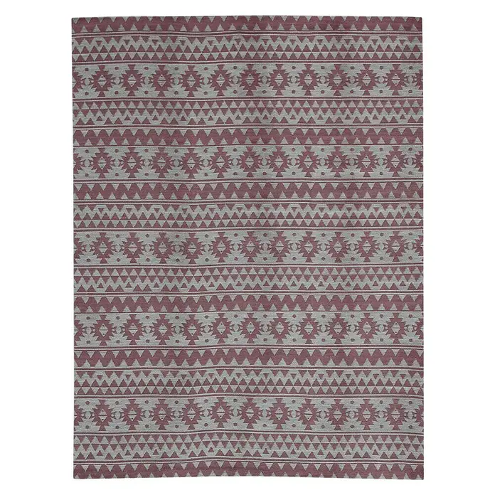 Kayoom Teppich Sunny 200 - Pink, L x B: 170 x 120 cm, 100% Polyester - Vorderansicht