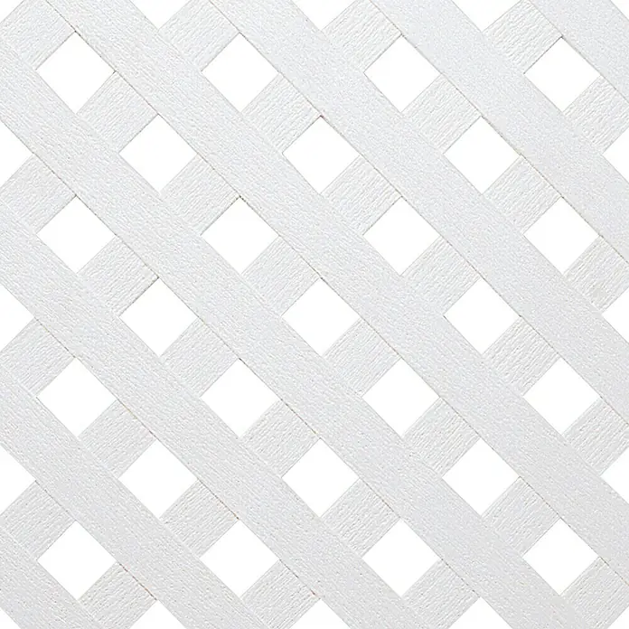 Celosía Privat - An x Al: 1 x 2 m, Blanco