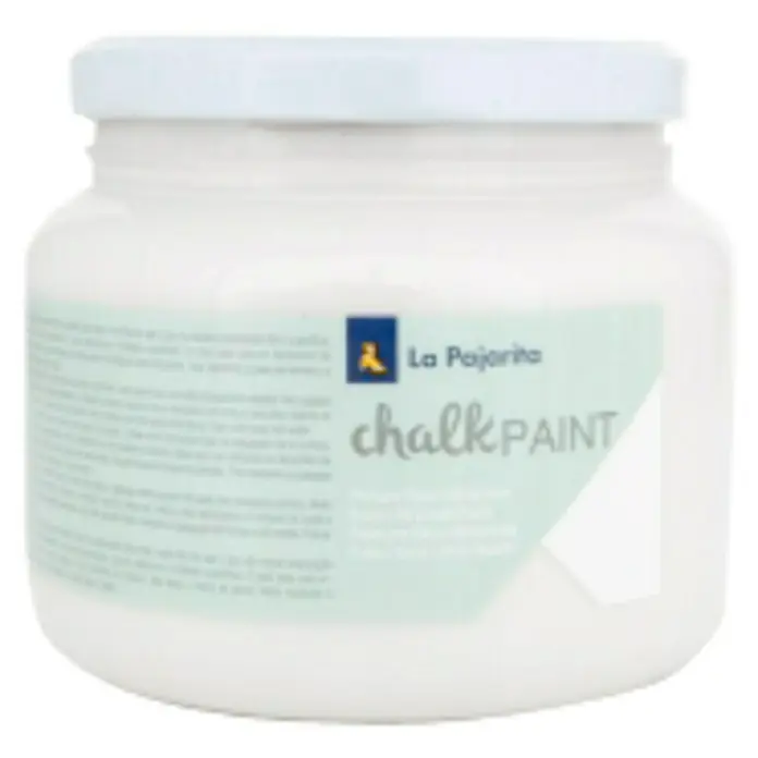 La Pajarita Pintura de tiza Chalk Paint - Sal de Ibiza, 500 ml, Mate