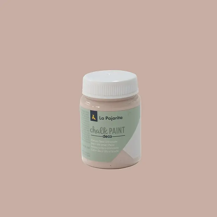 La Pajarita Pintura de tiza Chalk Paint - Rosa capricho, 75 ml, Mate