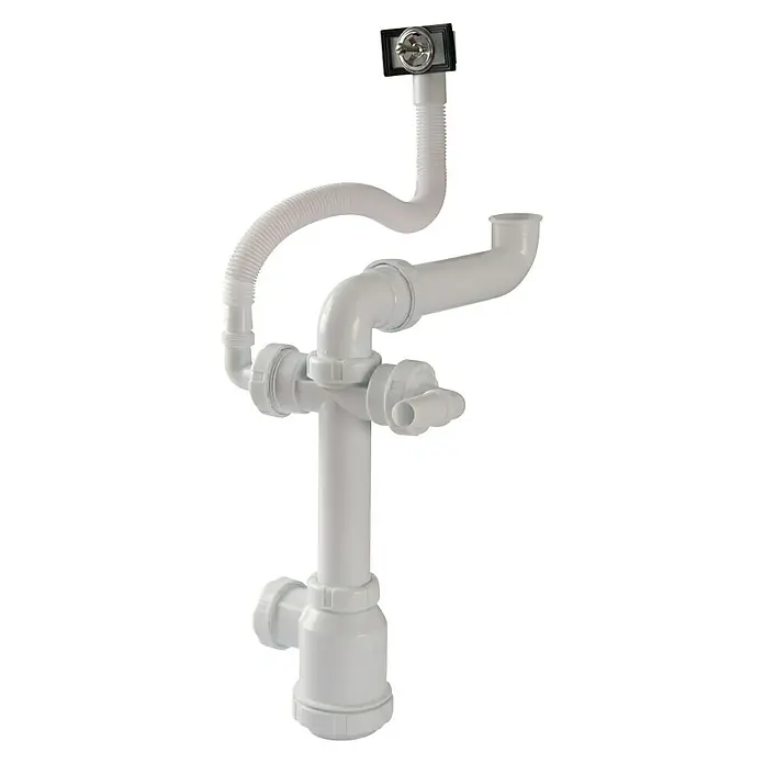 Sifón para fregadero y lavabo en envase - 1½"