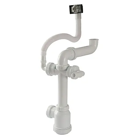 Sifón para fregadero y lavabo en envase
