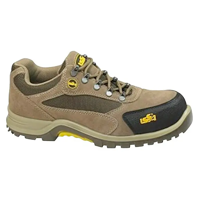 Industrial Starter Zapatos de seguridad Fox - Marrón, 43, Categoría de protección: S1P