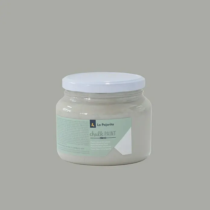 La Pajarita Pintura de tiza Chalk Paint - London Grey, 500 ml, Mate