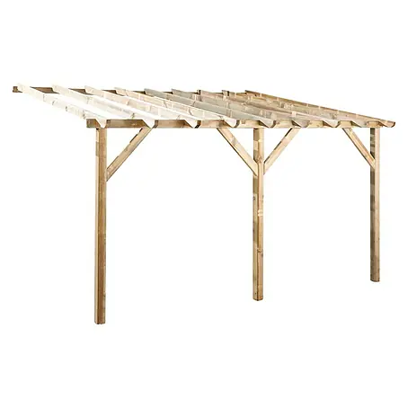 Forest-Style  Pérgola adosada Etreta