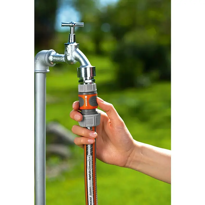 Gardena Conector para manguera 19 MM - ¾″, Plástico