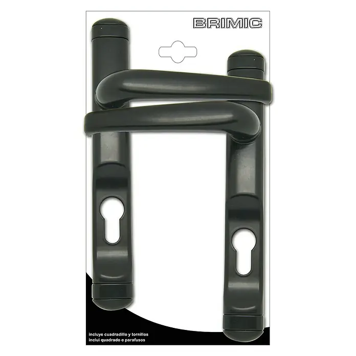 Micel Brimic Juego de manillas 6824 - Largo: 22,5 cm, Negro