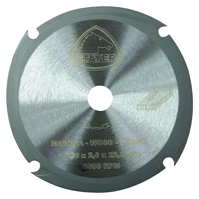 Stayer Disco de corte - Diámetro disco: 230 mm, Apto para: Madera