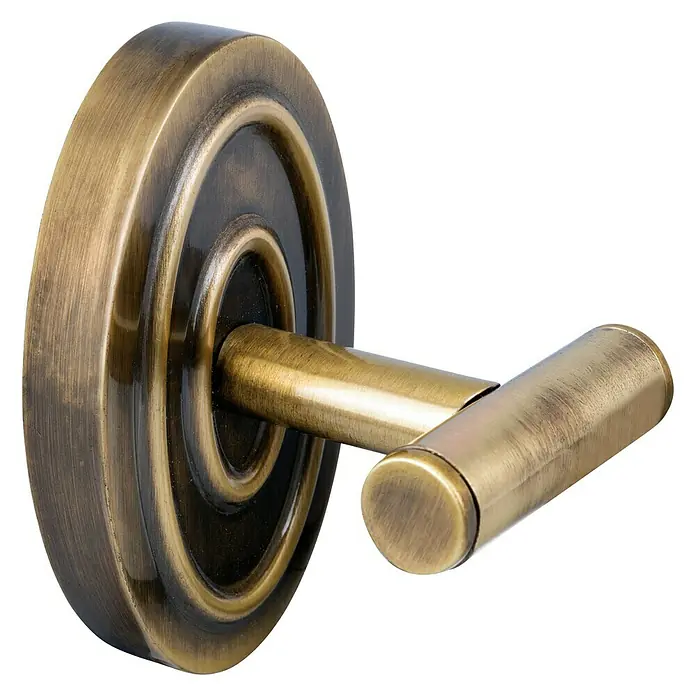 Bath Stage B-Gold Colgador - Número de ganchos: 1 ud., Metal, Oro viejo