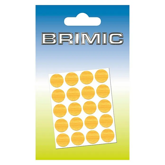 Micel Brimic Tapón embellecedor Pino claro - Diámetro: 13 mm, Pegado, 20 uds.