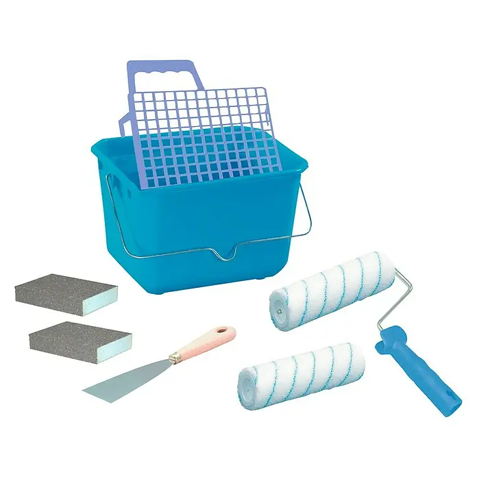 Kit para pintar con rodillo para piscinas - 6 piezas