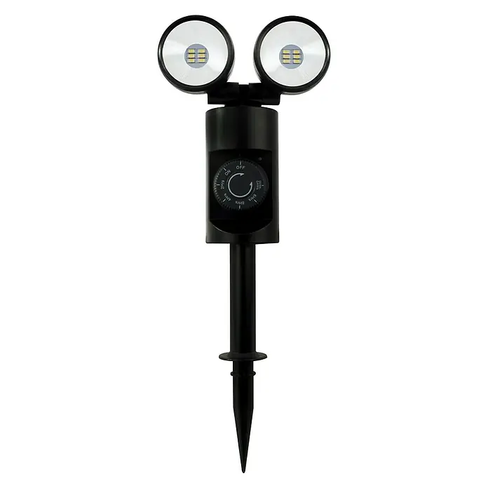 Ritter Leuchten Vrtna LED spot svjetiljka - 12 x 0,5 W, Visina: 140 mm, Štap za zabijanje u zemlju, Plastika - Pogled sprijeda