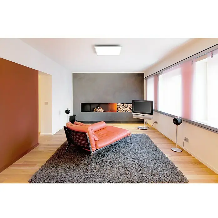 Ledvance LED-Panel Planon - 30 W, L x B x H: 60 x 60 x 4,7 cm, Weiß, Warmweiß - Stimmungsaufnahme