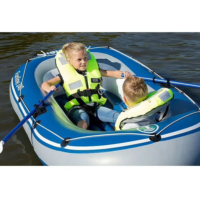 Talamex Gumeni čamac Funline 240 - 240 x 140 cm, Prikladno za: 2 osobe, Nosiva sila: 165 kg - Proizvod u upotrebi
