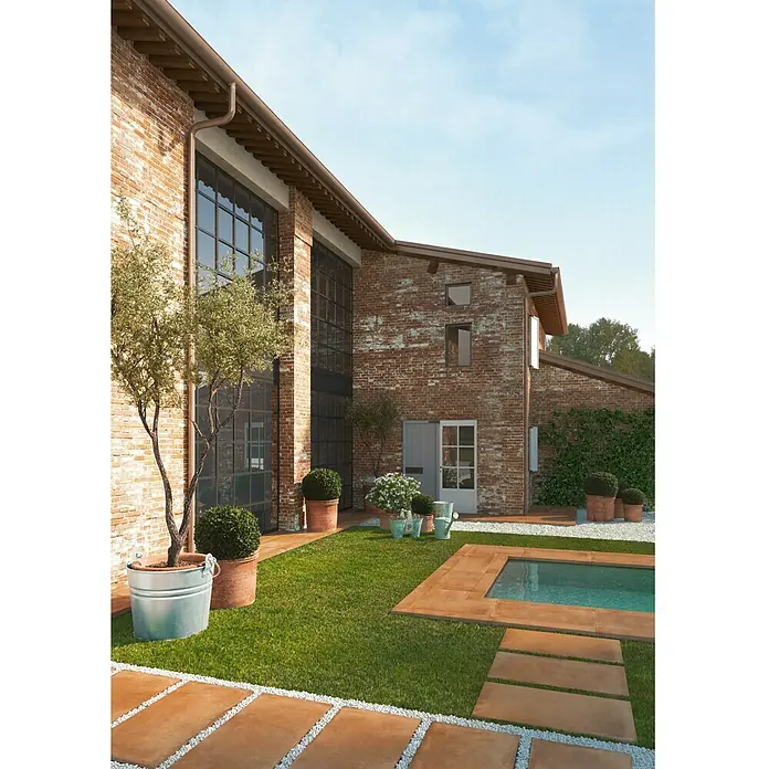 Esterno 20 T by Palazzo Pločica za terasu Maremma - 50 x 100 x 2 cm, Cotto, Mat - Živopisni prikaz