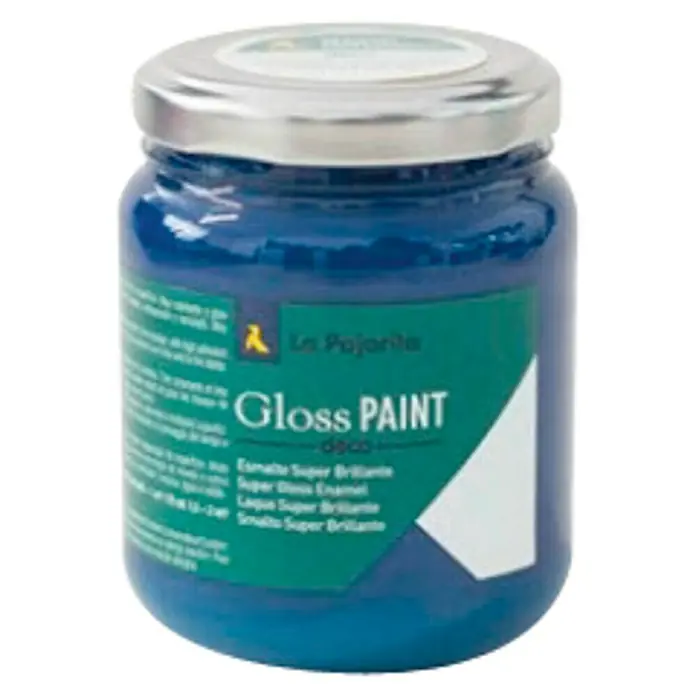 La Pajarita Pintura Gloss Paint ocean, 175 ml - Brillante - Vista frontal
