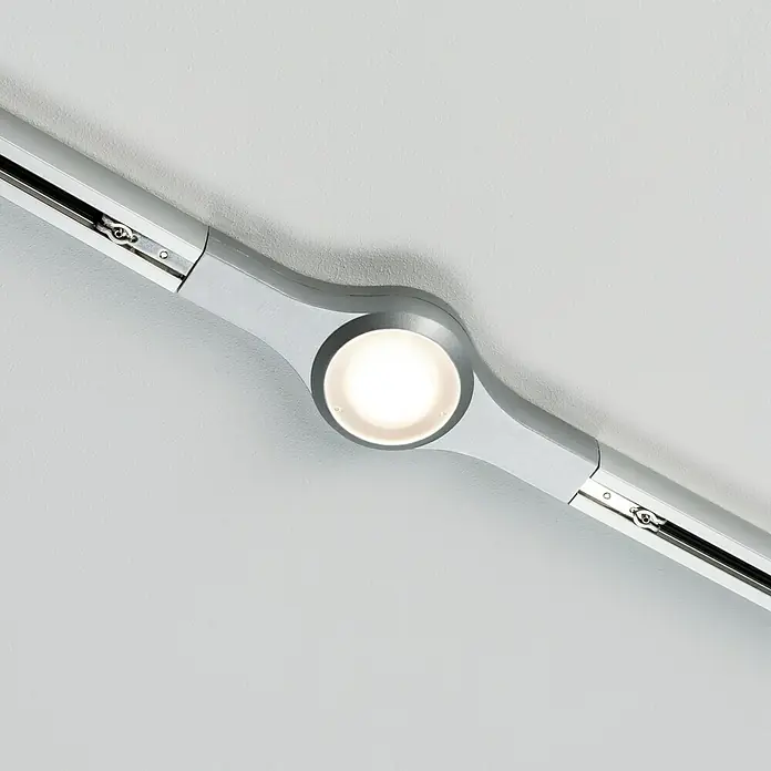 Paulmann URail Linienverbinder LED - L x B: 22,5 x 5,7 cm, Metall, 1-flammig - Stimmungsaufnahme