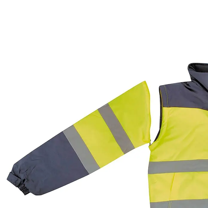 Velilla Chaqueta de trabajo de alta visibilidad - XXL, Azul/Amarillo