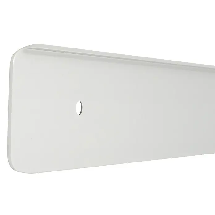 Kantoflex Abschlussprofil - 60 x 3,9 cm, Silber - Linke Seitenansicht