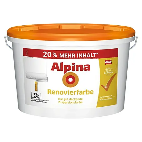 Alpina  Wandfarbe Renovierfarbe
