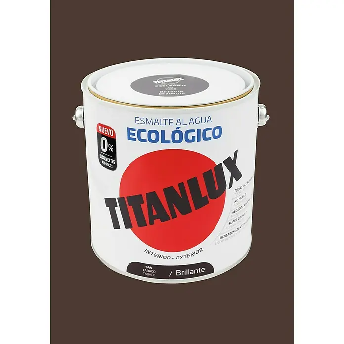 Titanlux Esmalte de color Eco - Tabaco, 2,5 l, Brillante