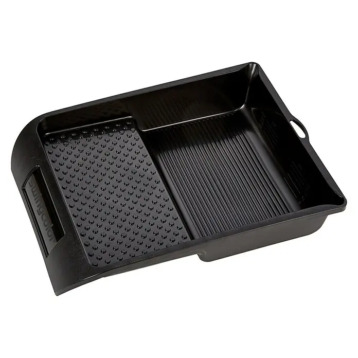 swingcolor Farbwanne - 29,5 x 24,5 cm, Schwarz - Vorderansicht