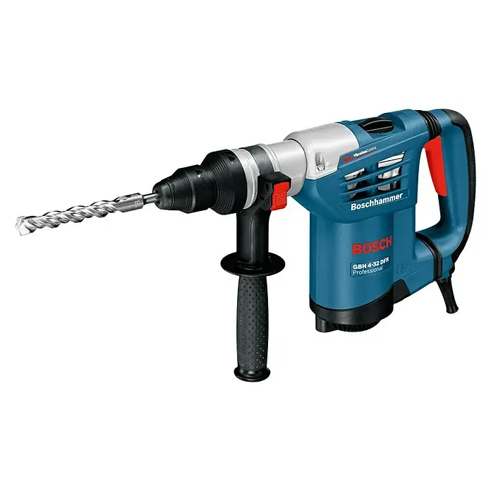 Bosch Professional Bohrhammer GBH 4-32 DFR - 900 W, 0 U/min - 760 U/min, Einzelschlagstärke: 4,2 J - Linke Seitenansicht