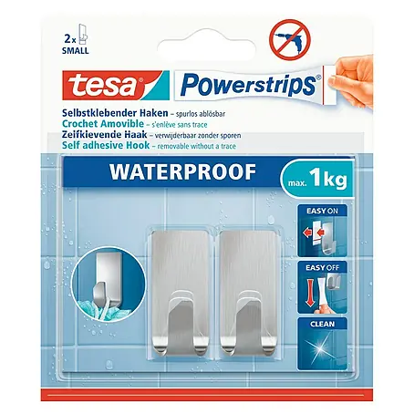 Tesa Powerstrips Wandhaken Zoom Small