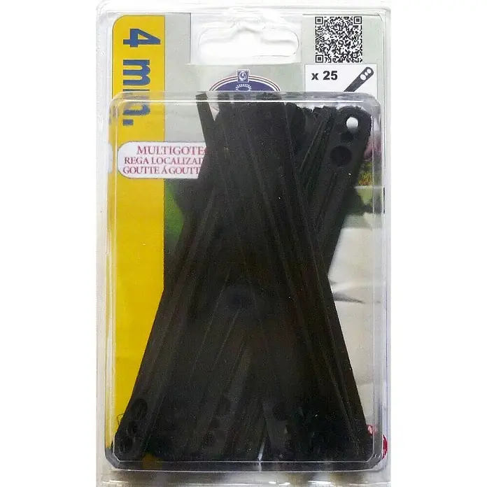 Soporte para tubo 4 mm - 25 ud.
