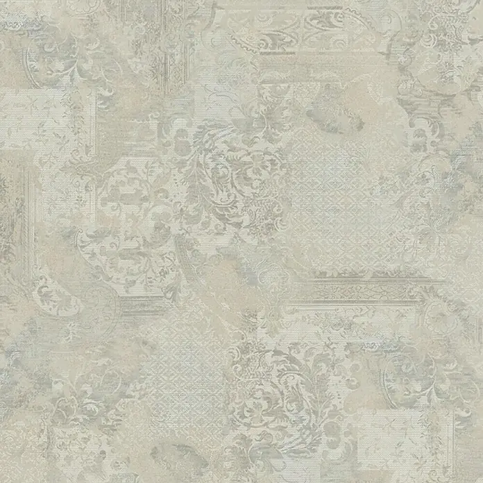 Momastela Feinsteinzeugfliese Carpet - L x B: 60 x 60 cm, Bianco/Cordo, Glasiert