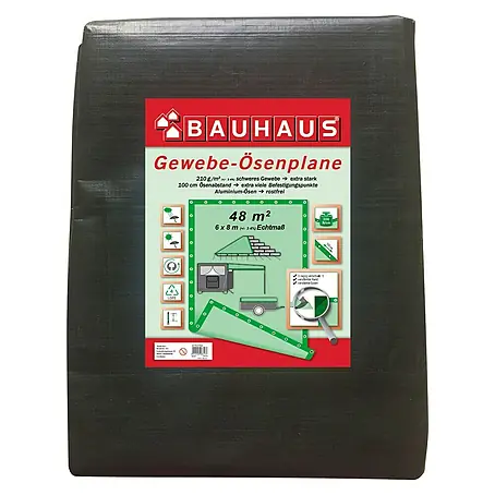 BAUHAUS  Gewebe-Ösenplane