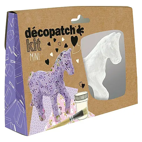 Décopatch  Pieza decorativa mini Kit Caballo